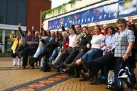 Council Staff & Walkers on Walk to Work Day